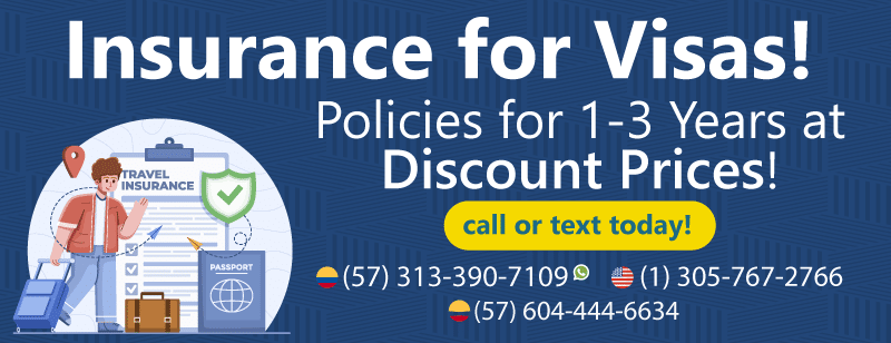 Insurance for visas