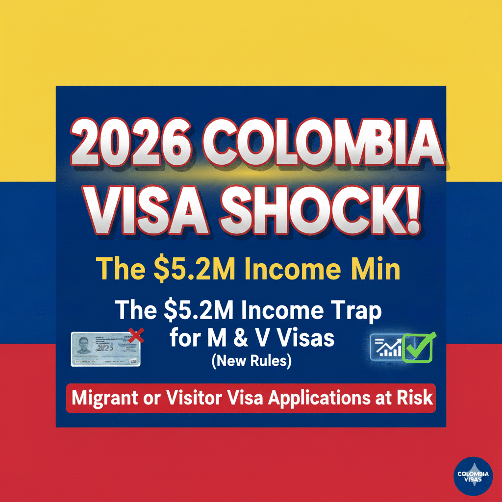Important 2026 Colombia Visa Requirements Change