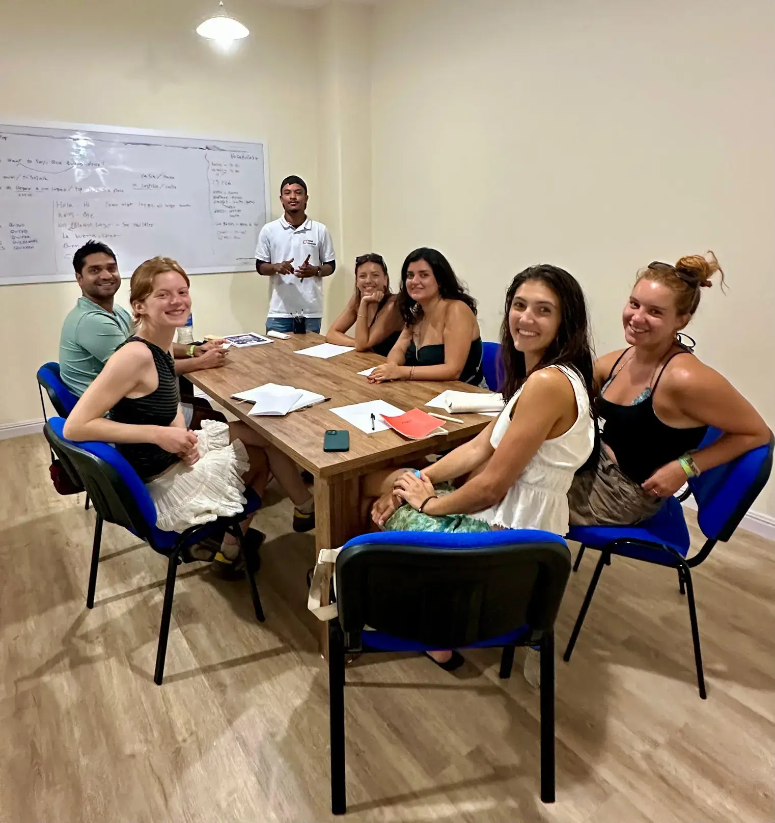 Students in Cartagena